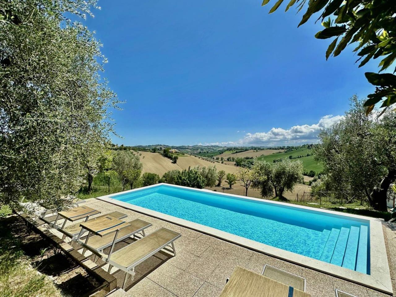 Casale Casini Soccorso Guest House Senigallia Bagian luar foto
